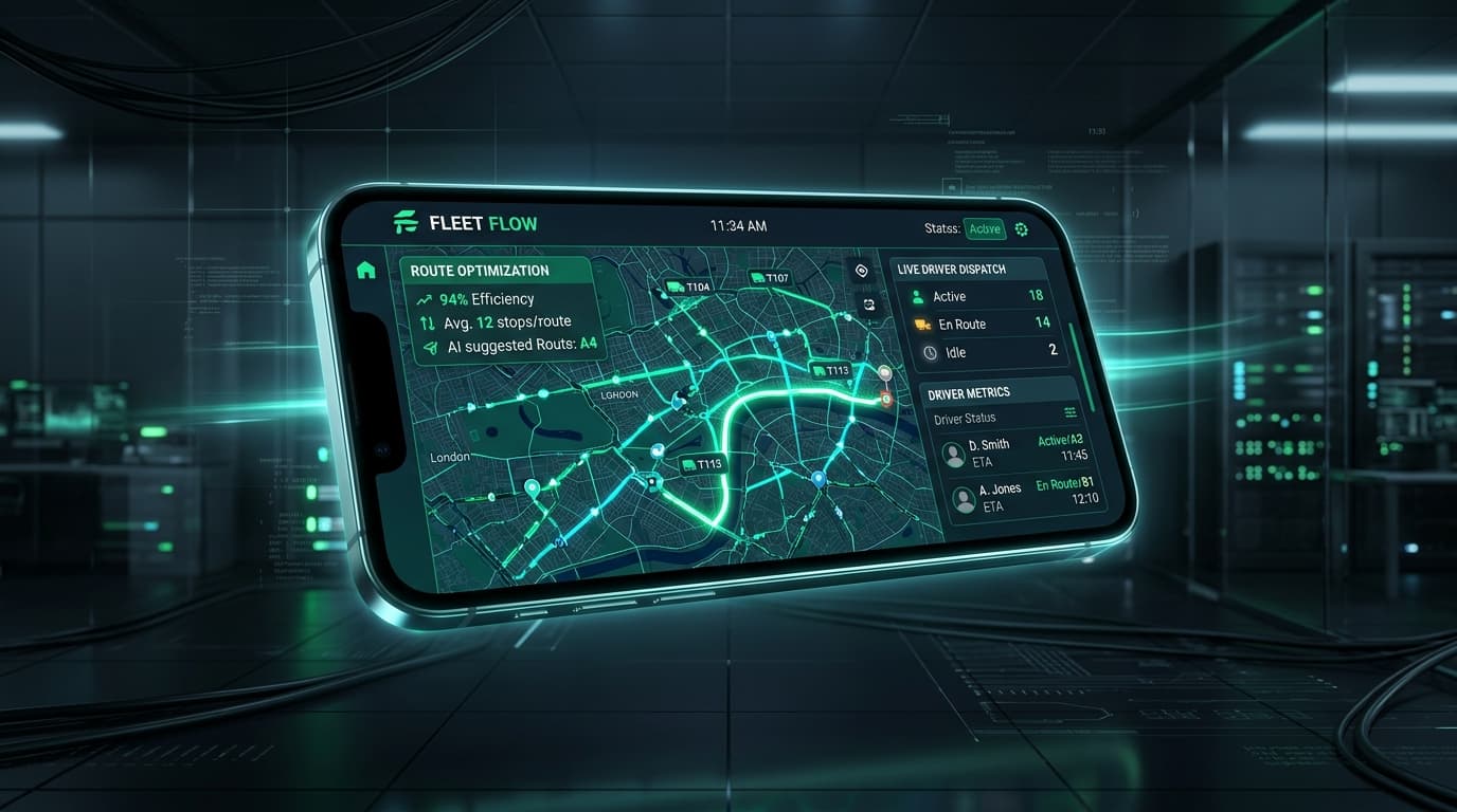 FleetFlow — Real-Time Logistics